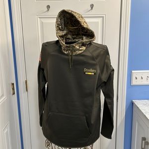Like new Steelers Salute to service hoodie
